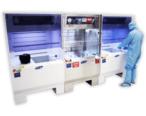 Manual, Semi-Automated, and Fully Automated Wet Processing Equipment w/ Dry In – Dry Out Capability